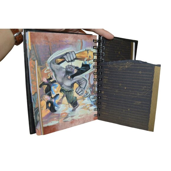 Vintage y2k 2000 Harry Potter Spiral Address Book Preowned Nostalgic Pre Film - Picture 7 of 7